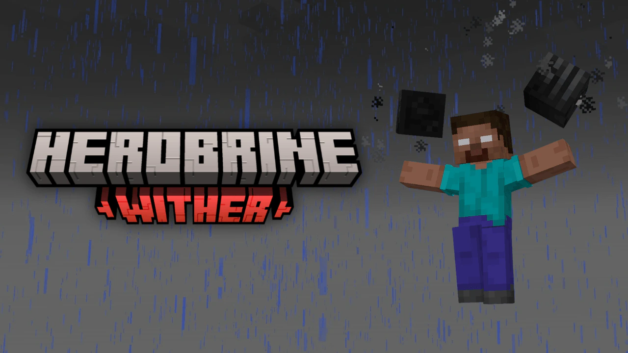 Herobrine Wither Texture Pack (26.x, 1.21) – MCPE/Bedrock
