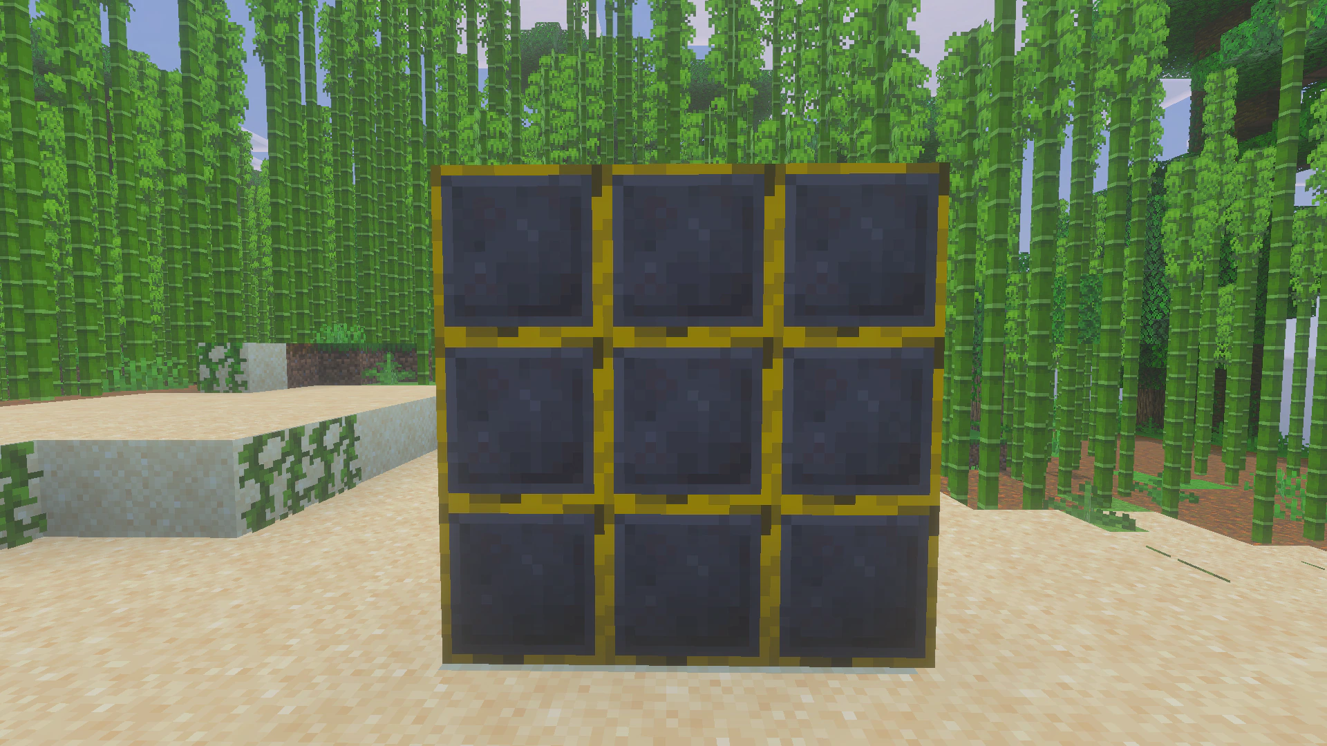 Netherite Stones Texture Pack (1.26, 1.20) – MCPE/Bedrock — screenshot 1