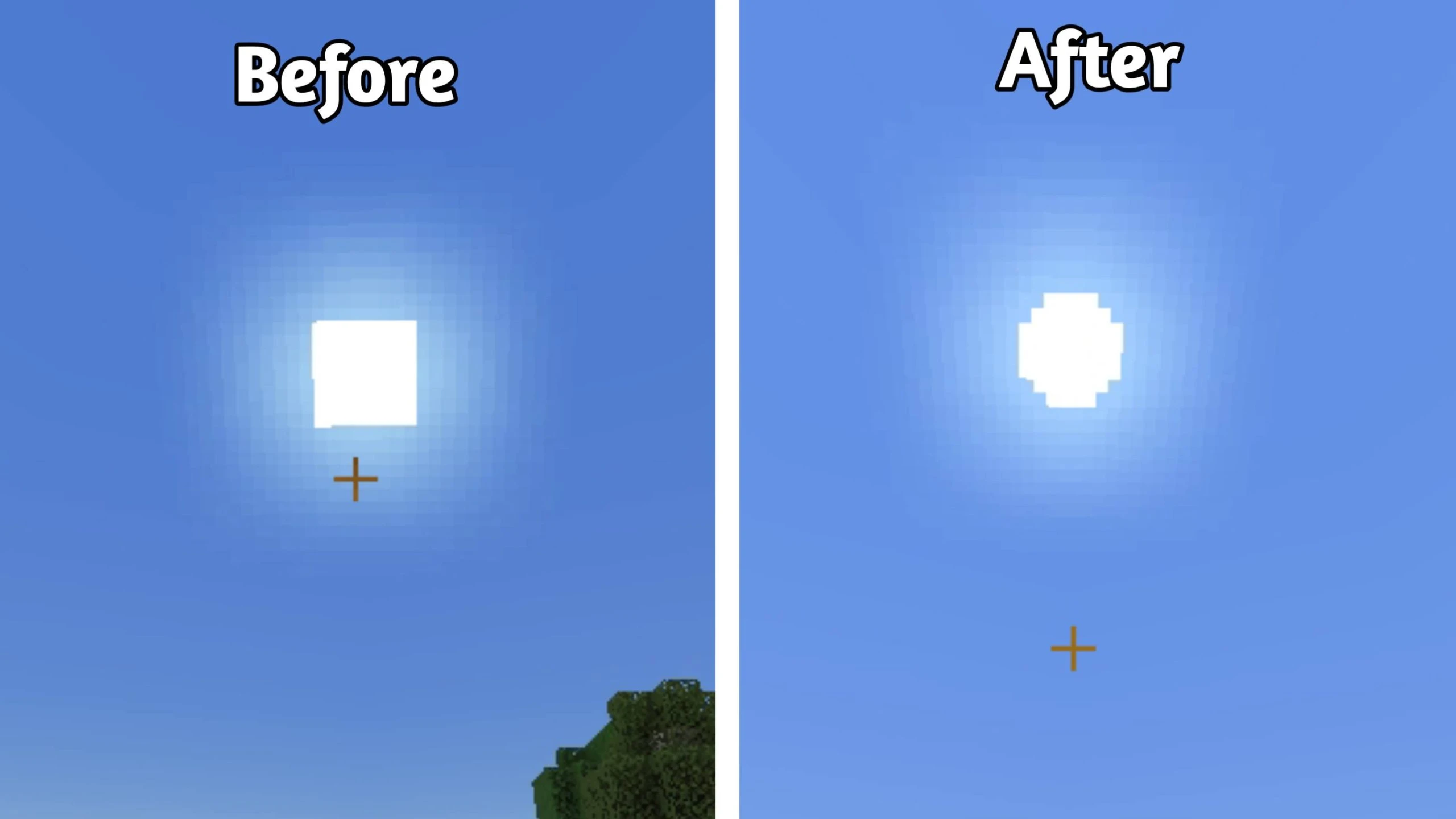 Round Nature Texture Pack (26.x, 1.21) – MCPE/Bedrock — screenshot 1