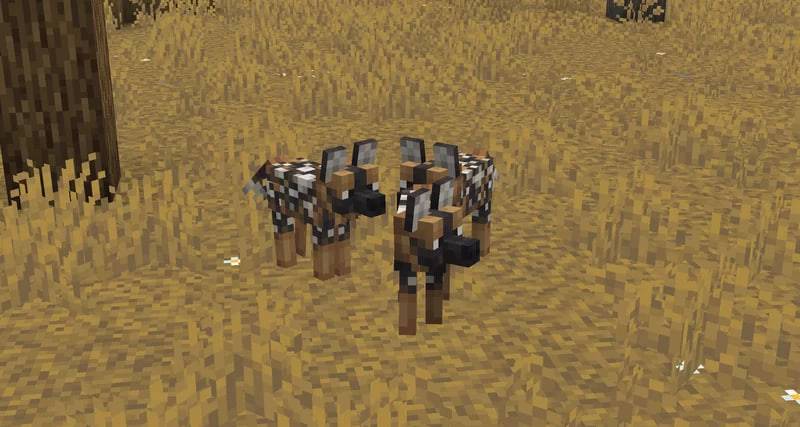 Acidul's Wolves Texture Pack (26.x, 1.21) – MCPE/Bedrock — screenshot 4