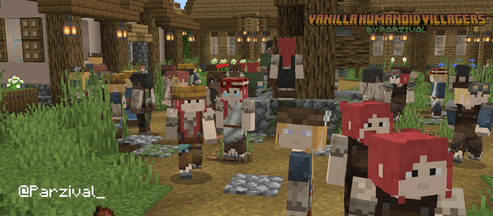 Vanilla Humanoid Villagers Texture Pack (26.x, 1.21) – MCPE/Bedrock — screenshot 6