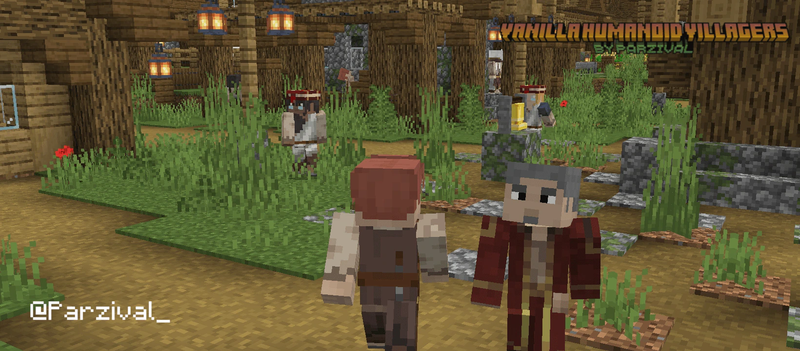 Vanilla Humanoid Villagers Texture Pack (26.x, 1.21) – MCPE/Bedrock — screenshot 7