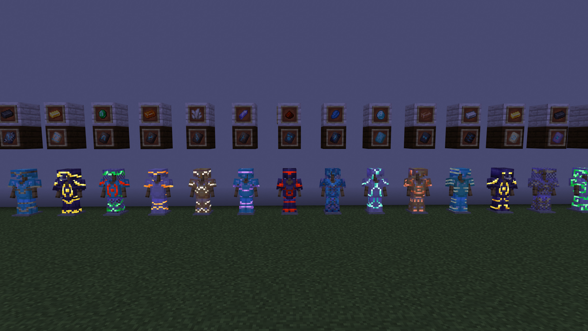Glow Trims Texture Pack (26.x, 1.21) – MCPE/Bedrock — screenshot 1