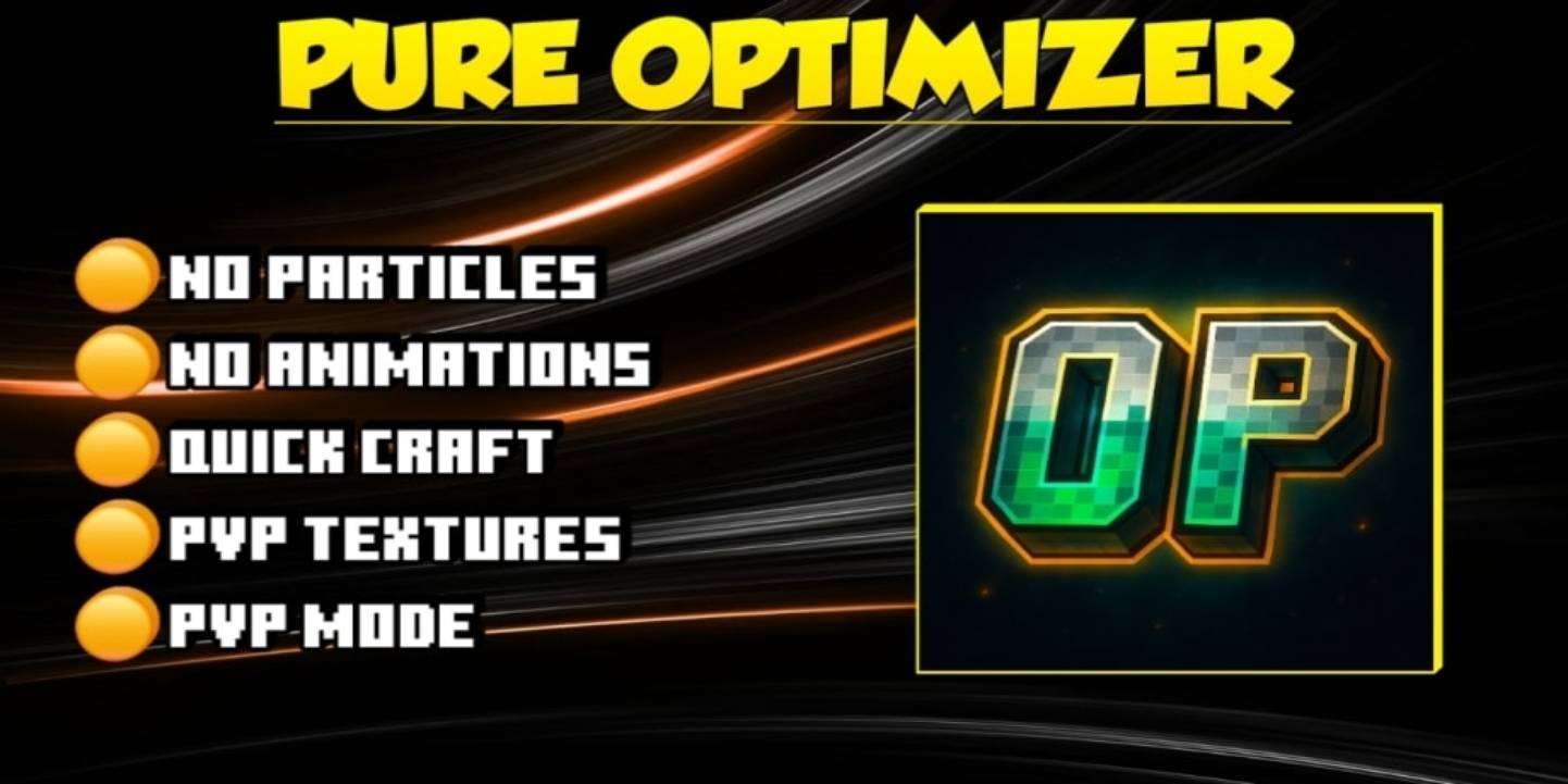 Pure Optimizer Texture Pack (26.x, 1.21) – MCPE/Bedrock