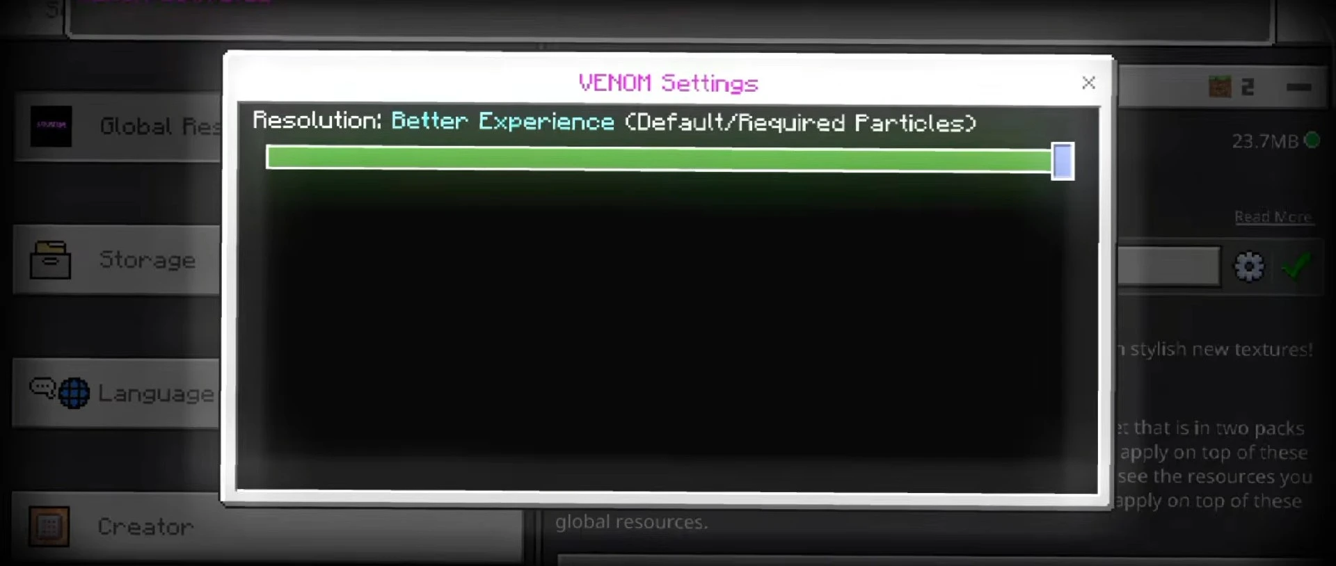 Venom Client Pack (26.x, 1.21) – FPS Booster — screenshot 1