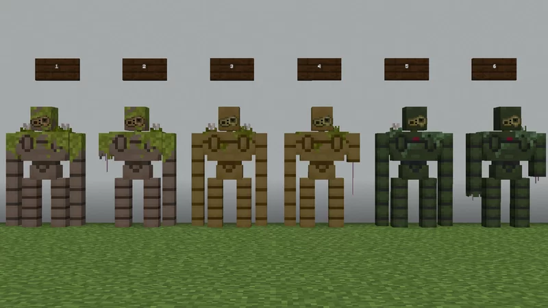 Castle in the Sky Guardian Iron Golems Texture Pack (26.x, 1.21) – MCPE/Bedrock — screenshot 2