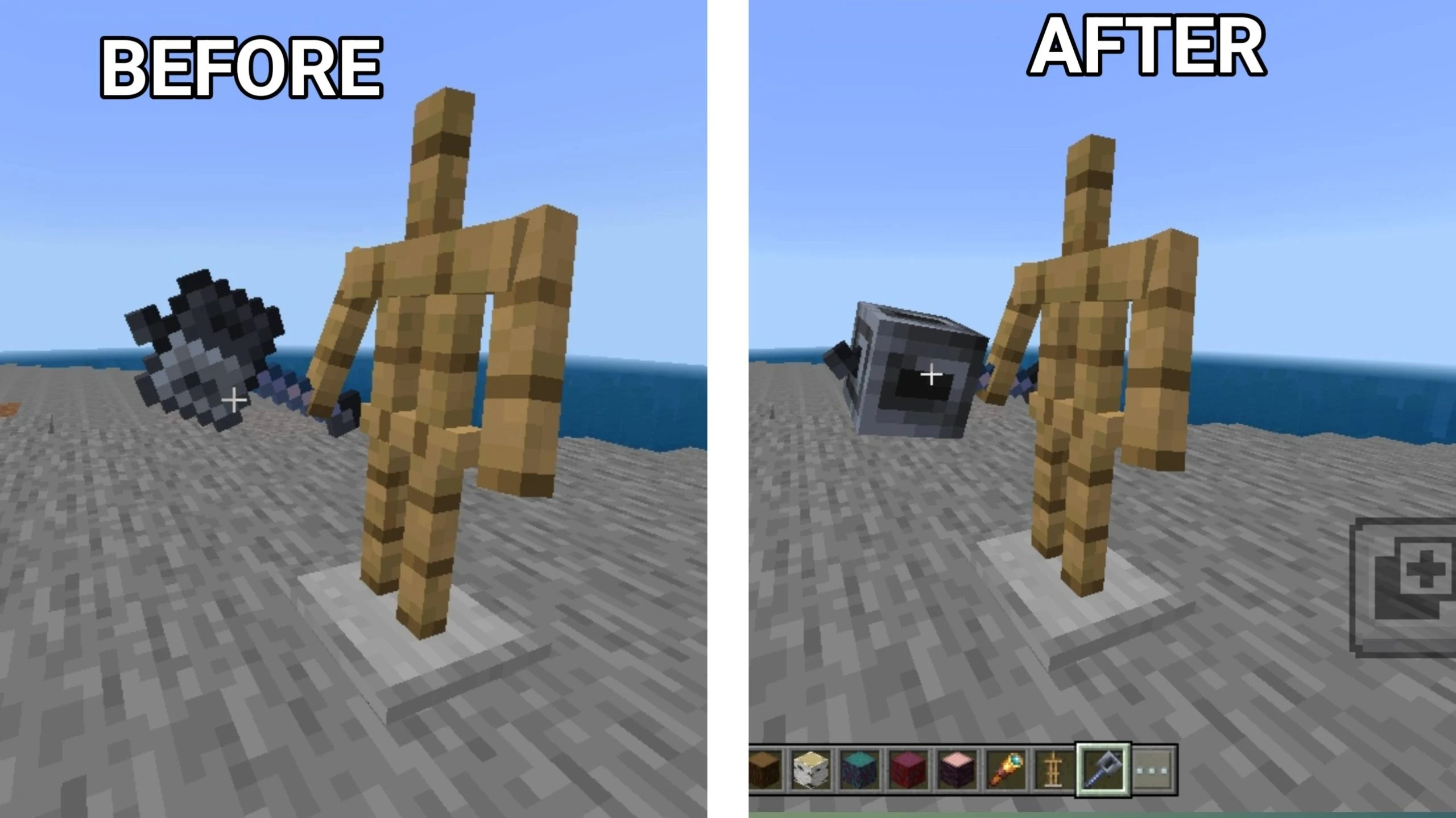 3D Mace HD+ Texture Pack (26.x, 1.21) – MCPE/Bedrock — screenshot 3