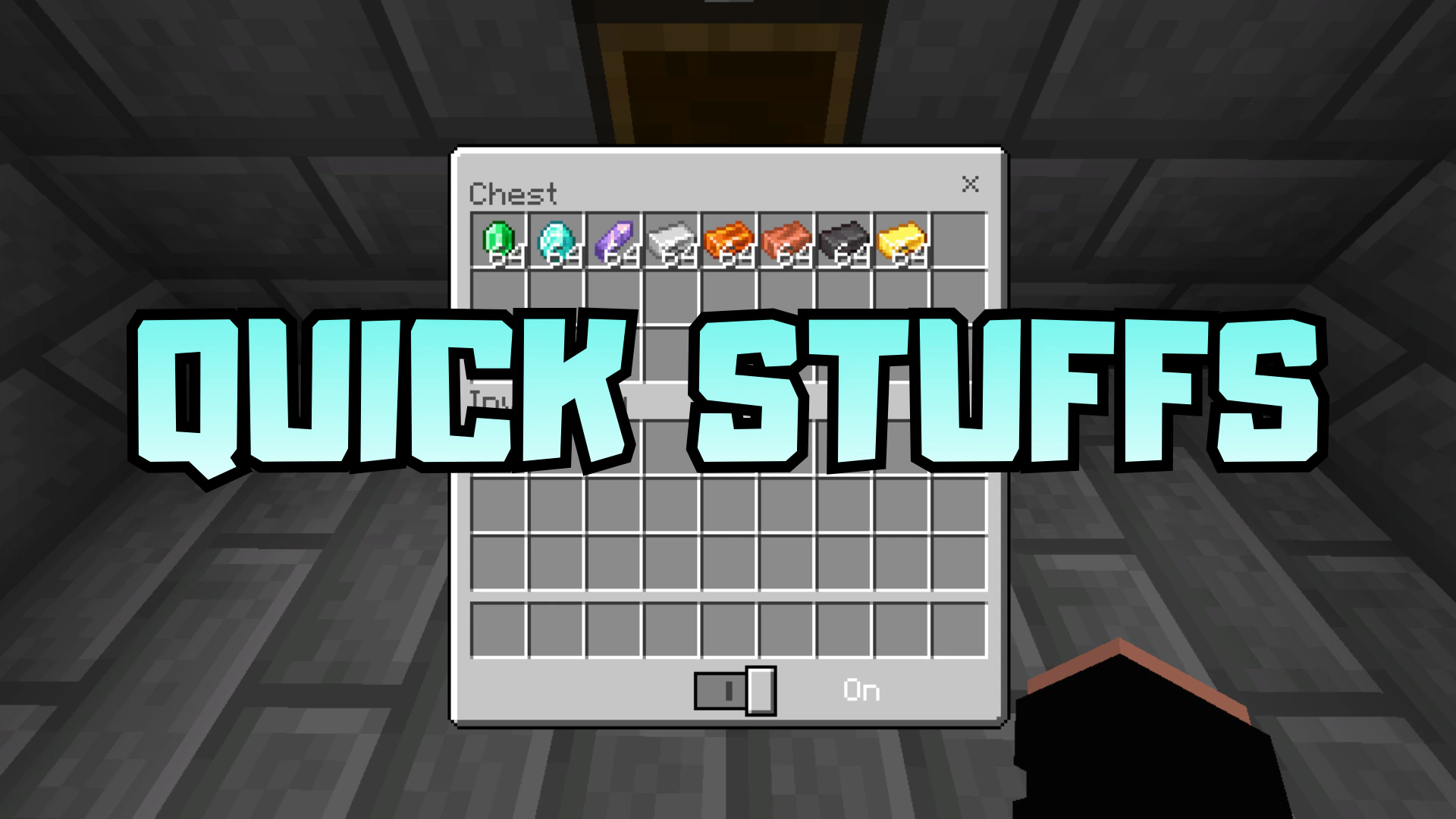 Quick Stuffs Texture Pack (26.x, 1.21) – MCPE/Bedrock