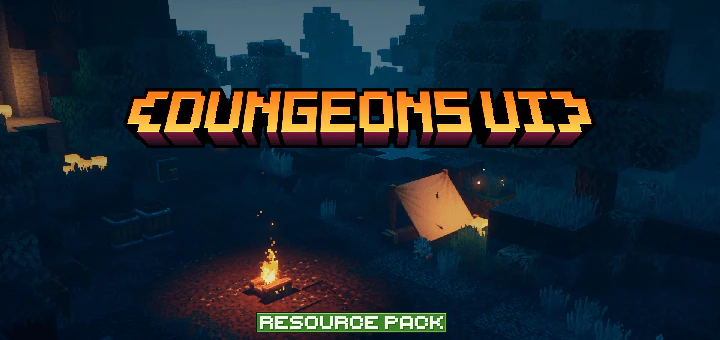 Dungeons UI Pack (26.x, 1.21) – MCPE/Bedrock