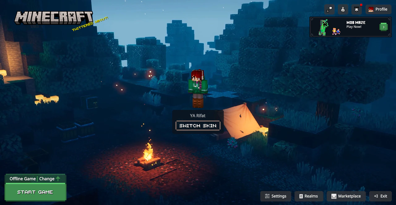 Dungeons UI Pack (26.x, 1.21) – MCPE/Bedrock — screenshot 1