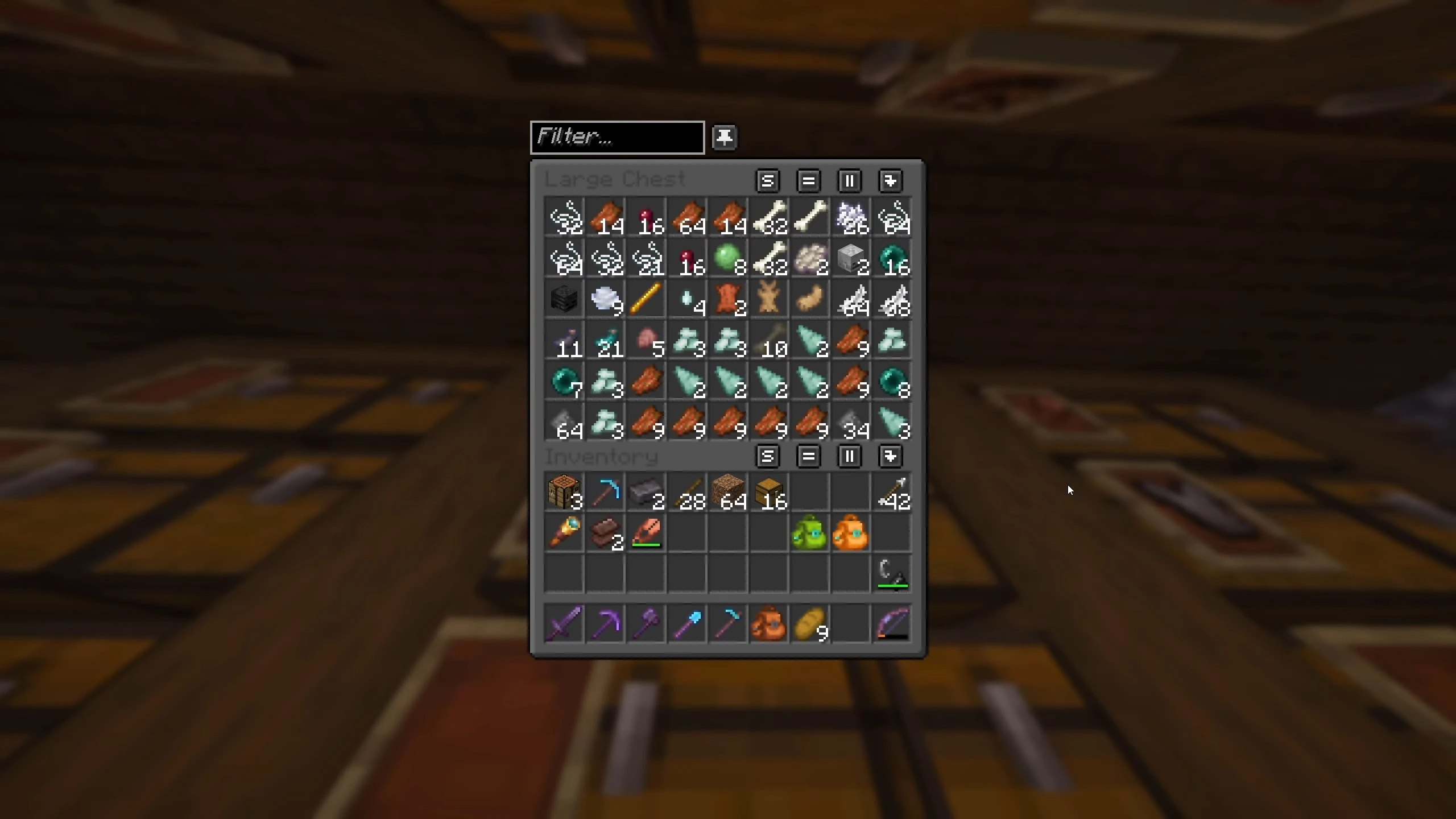 Inventory Organizer Pack (26.x, 1.21) – MCPE/Bedrock — screenshot 1