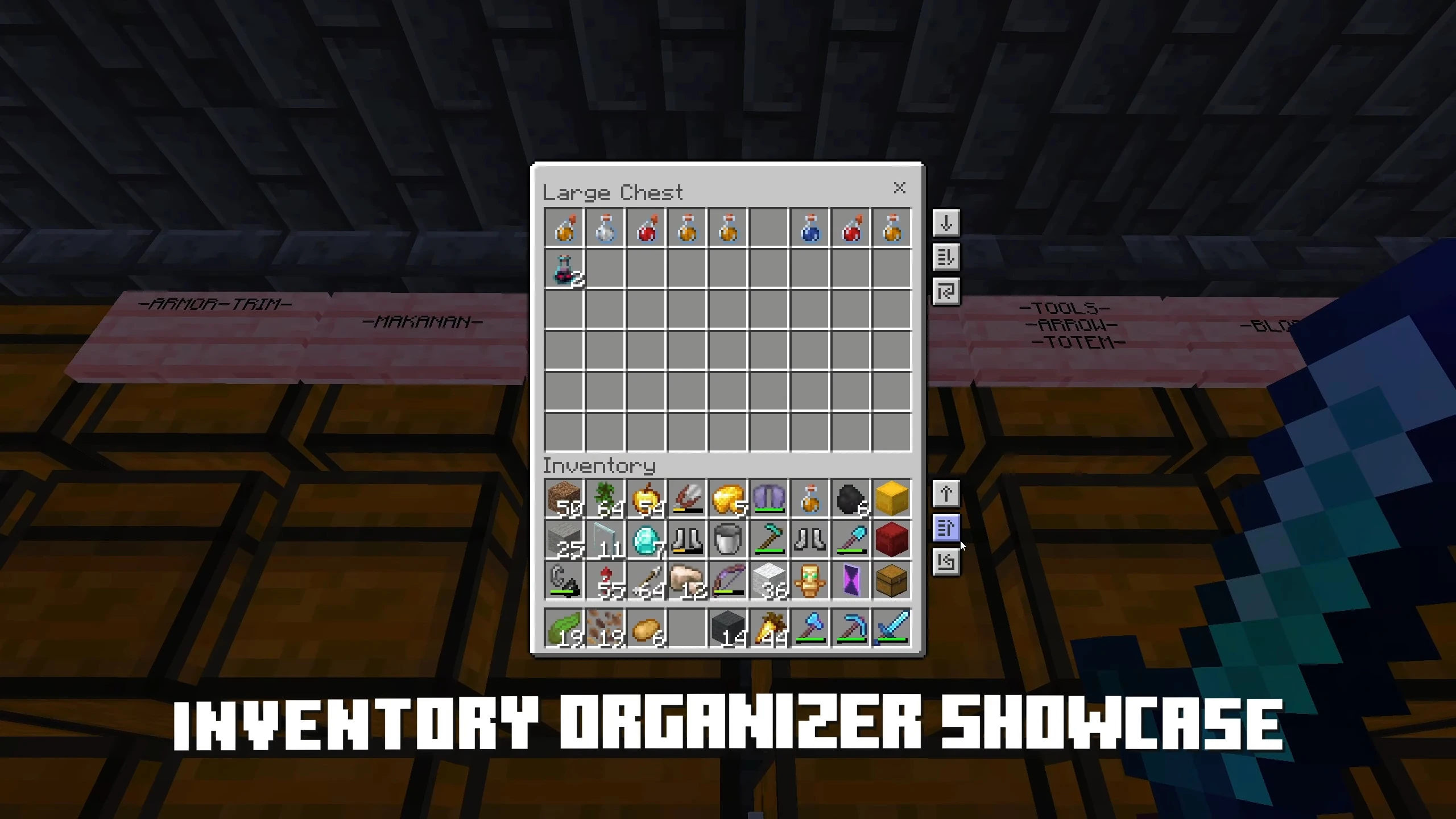 Better Inventory Pack (26.x, 1.21) – MCPE/Bedrock — screenshot 1