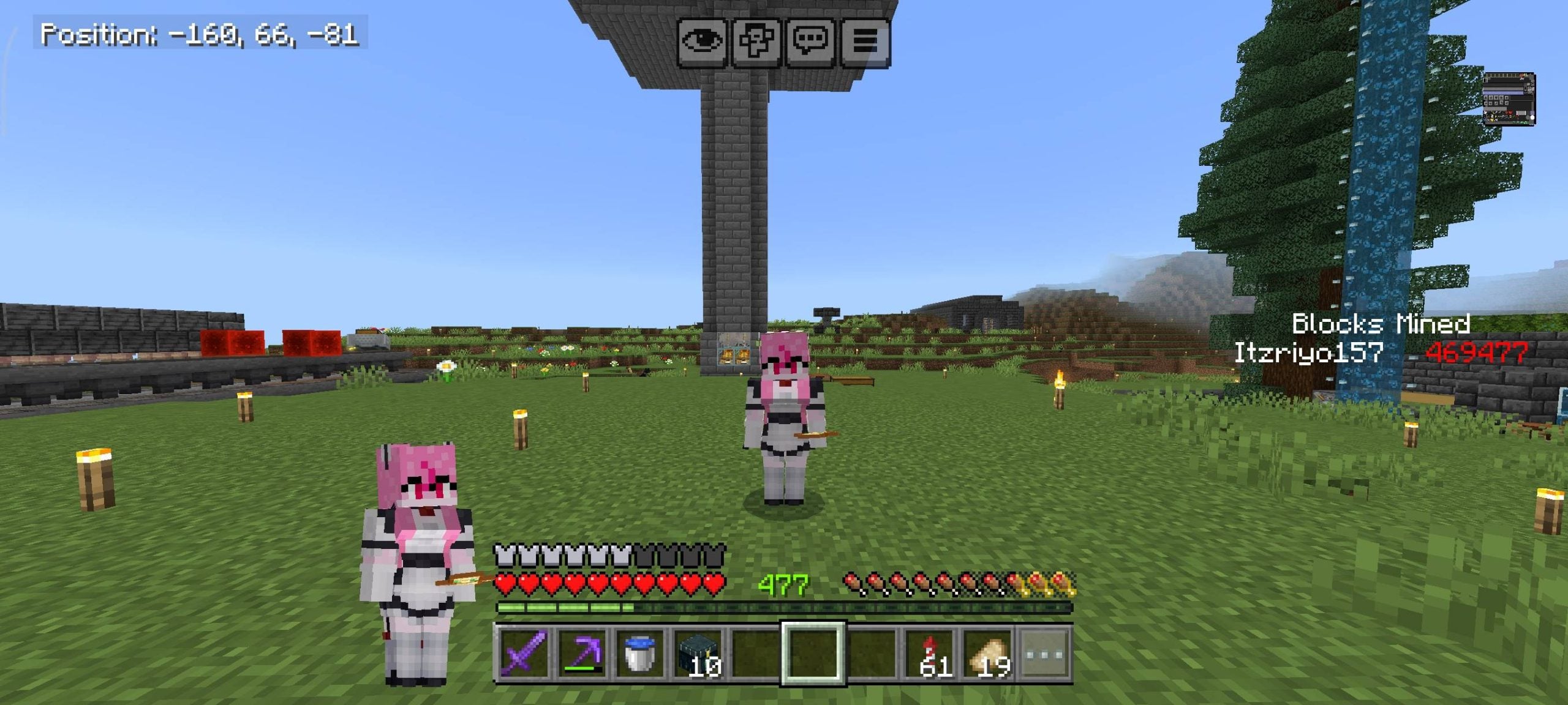 Look at My Skin Texture Pack (1.21, 1.20) – MCPE/Bedrock — screenshot 3