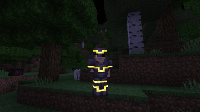 Glowing Armor Trims Texture Pack (1.21, 1.20) – MCPE/Bedrock — screenshot 1