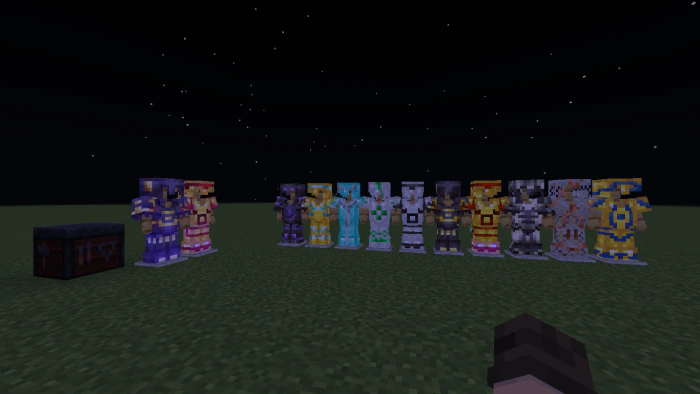 Glowing Armor Trims Texture Pack (1.21, 1.20) – MCPE/Bedrock — screenshot 3