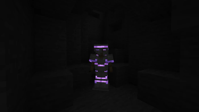 Glowing Armor Trims Texture Pack (1.21, 1.20) – MCPE/Bedrock — screenshot 4