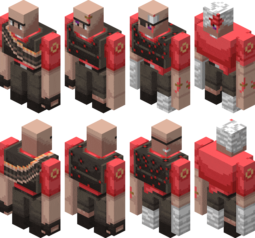 Iron Golem to Heavy Weapons Guy Texture Pack (1.21, 1.20) – MCPE/Bedrock — screenshot 2