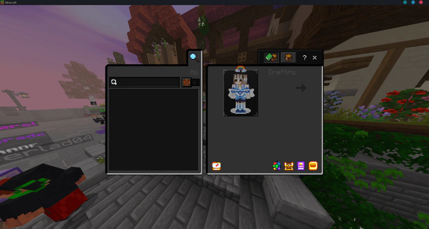 Cyberline GUI Texture Pack (1.21, 1.20) – MCPE/Bedrock — screenshot 4