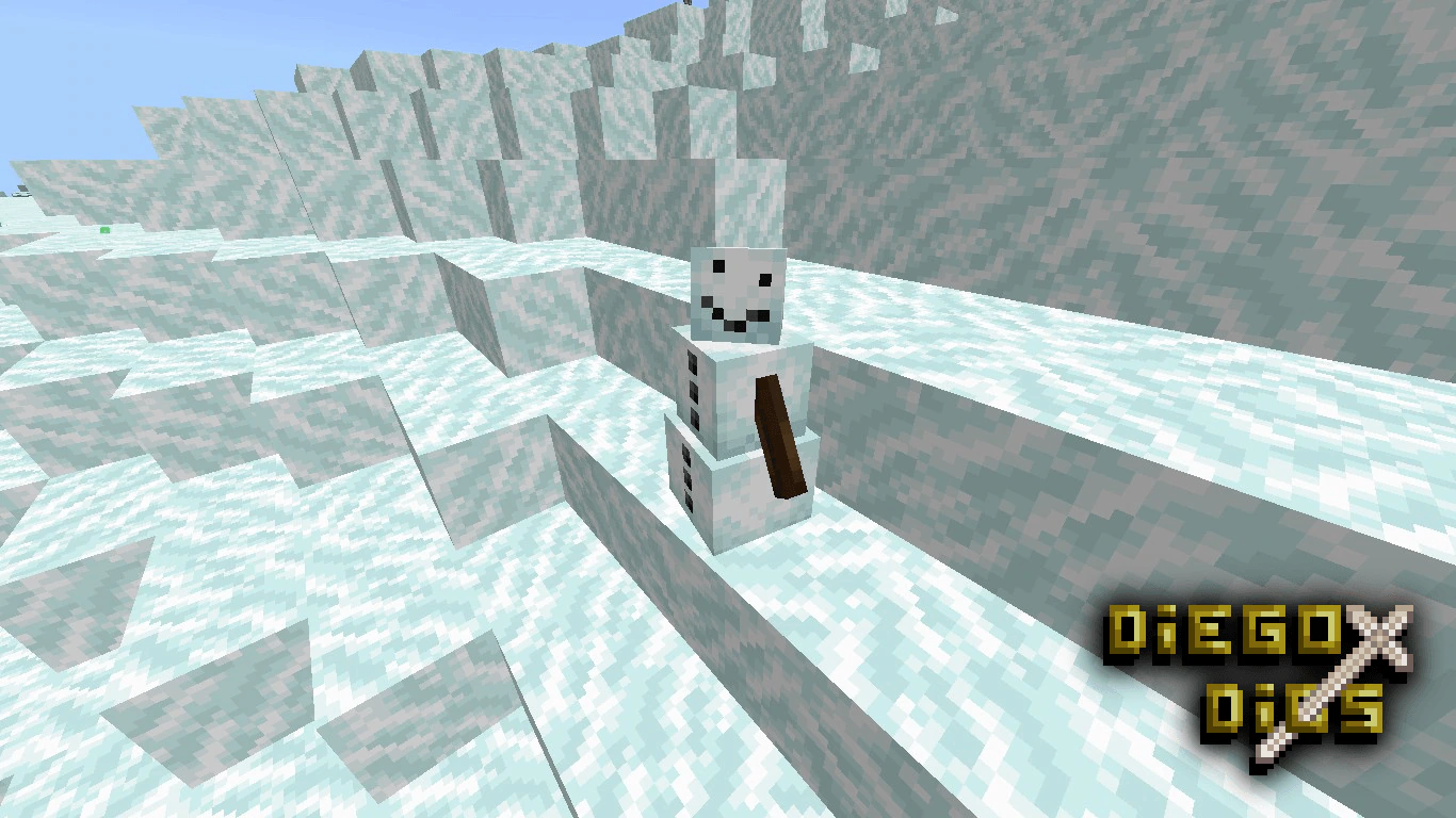 Snowy Rework Texture Pack (26.x, 1.21) – MCPE/Bedrock — screenshot 1