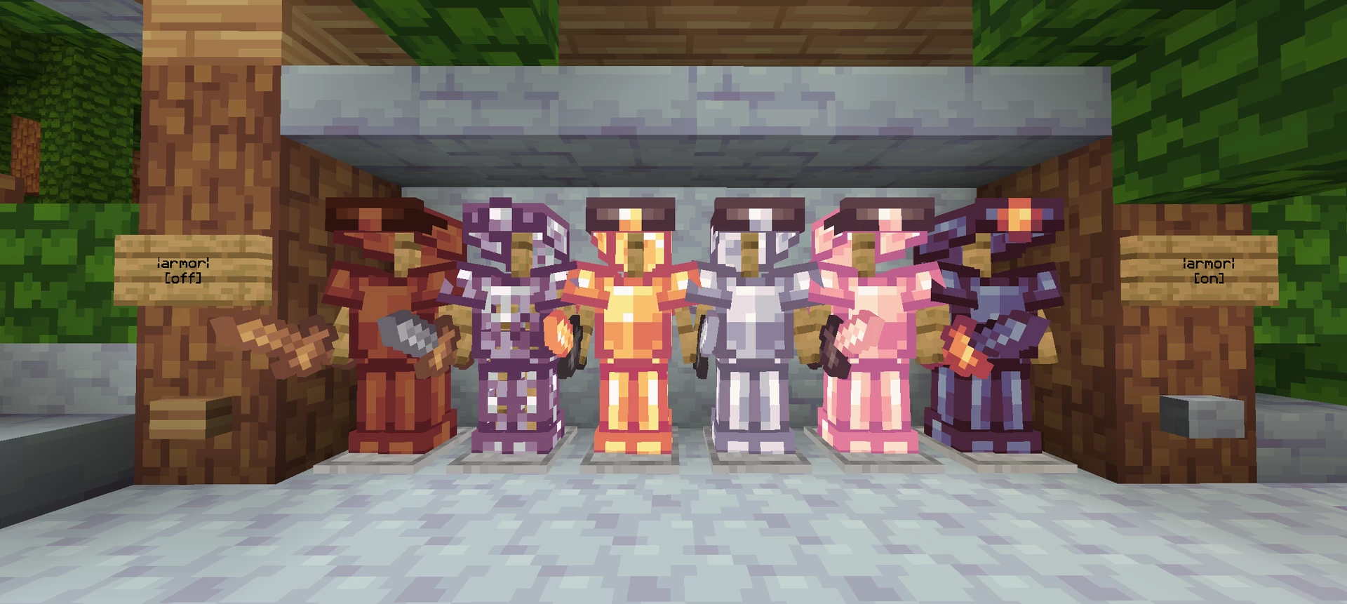 Caritas Texture Pack (26.x, 1.21) – MCPE/Bedrock — screenshot 4