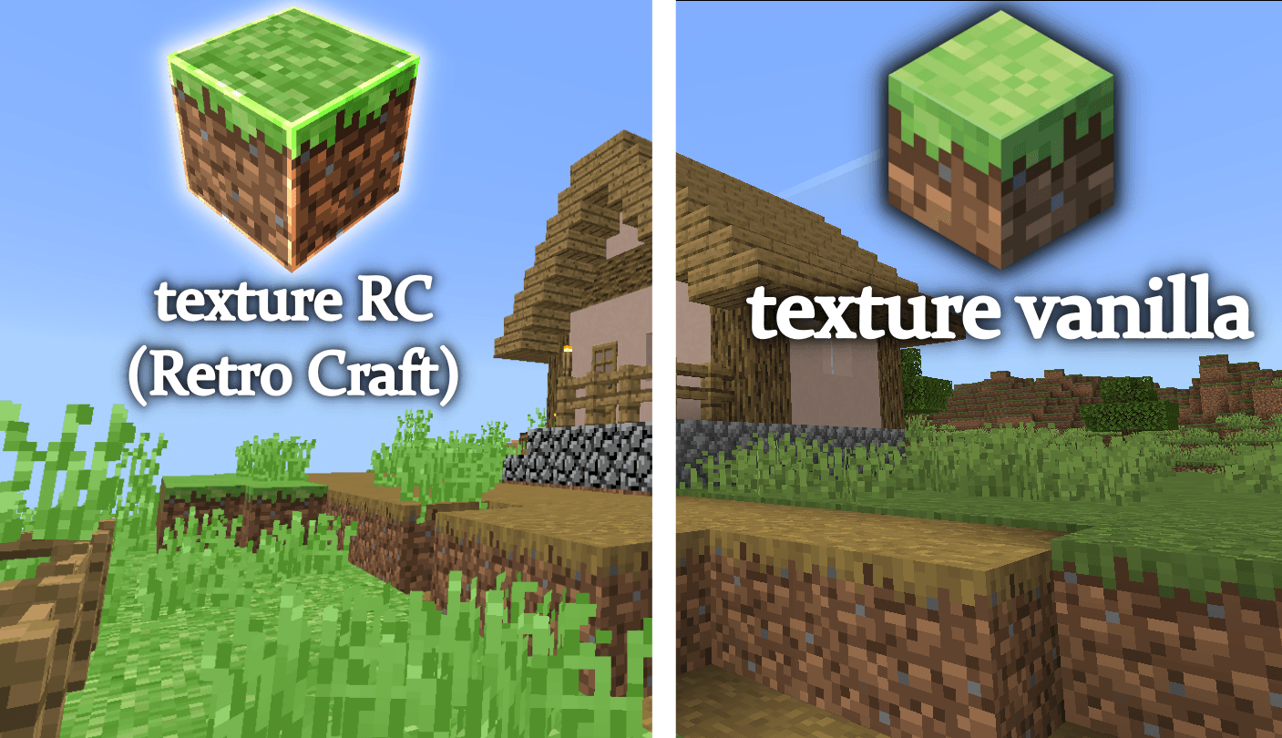 Retro Craft Texture Pack (1.21, 1.20) – MCPE/Bedrock — screenshot 4