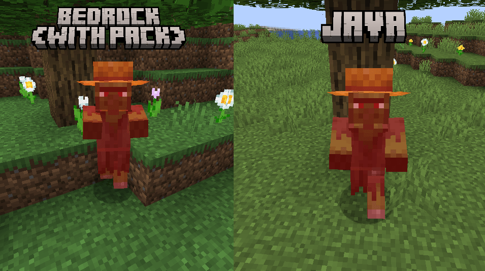 Java Mob Shading Texture Pack (26.x, 1.21) – MCPE/Bedrock — screenshot 2