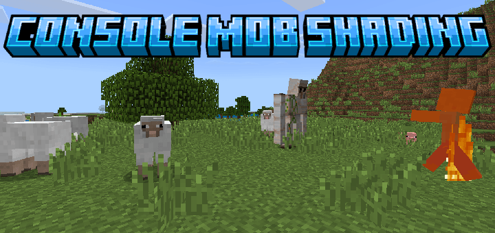 Console Mob Shading Texture Pack (26.x, 1.21) – MCPE/Bedrock