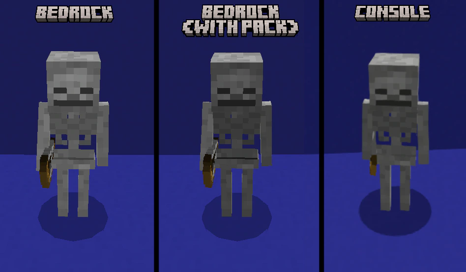 Console Mob Shading Texture Pack (26.x, 1.21) – MCPE/Bedrock — screenshot 1