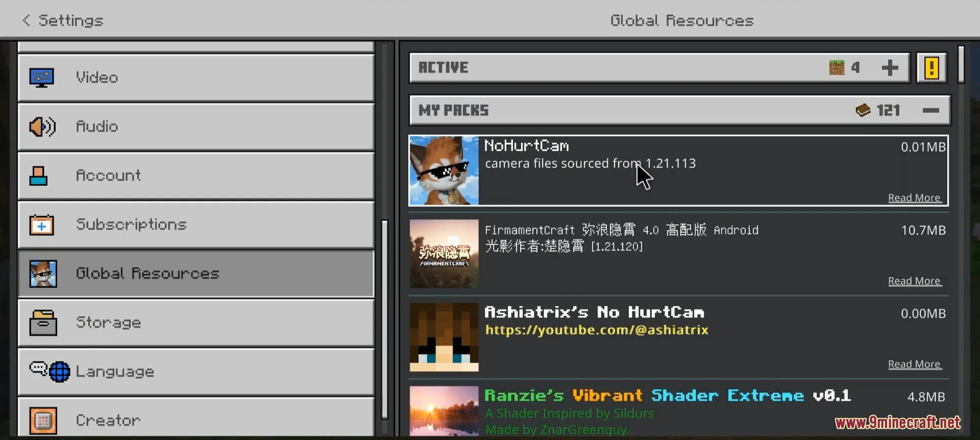 NoHurtCam MBL2 Texture Pack (26.x, 1.21) – MCPE/Bedrock — screenshot 1