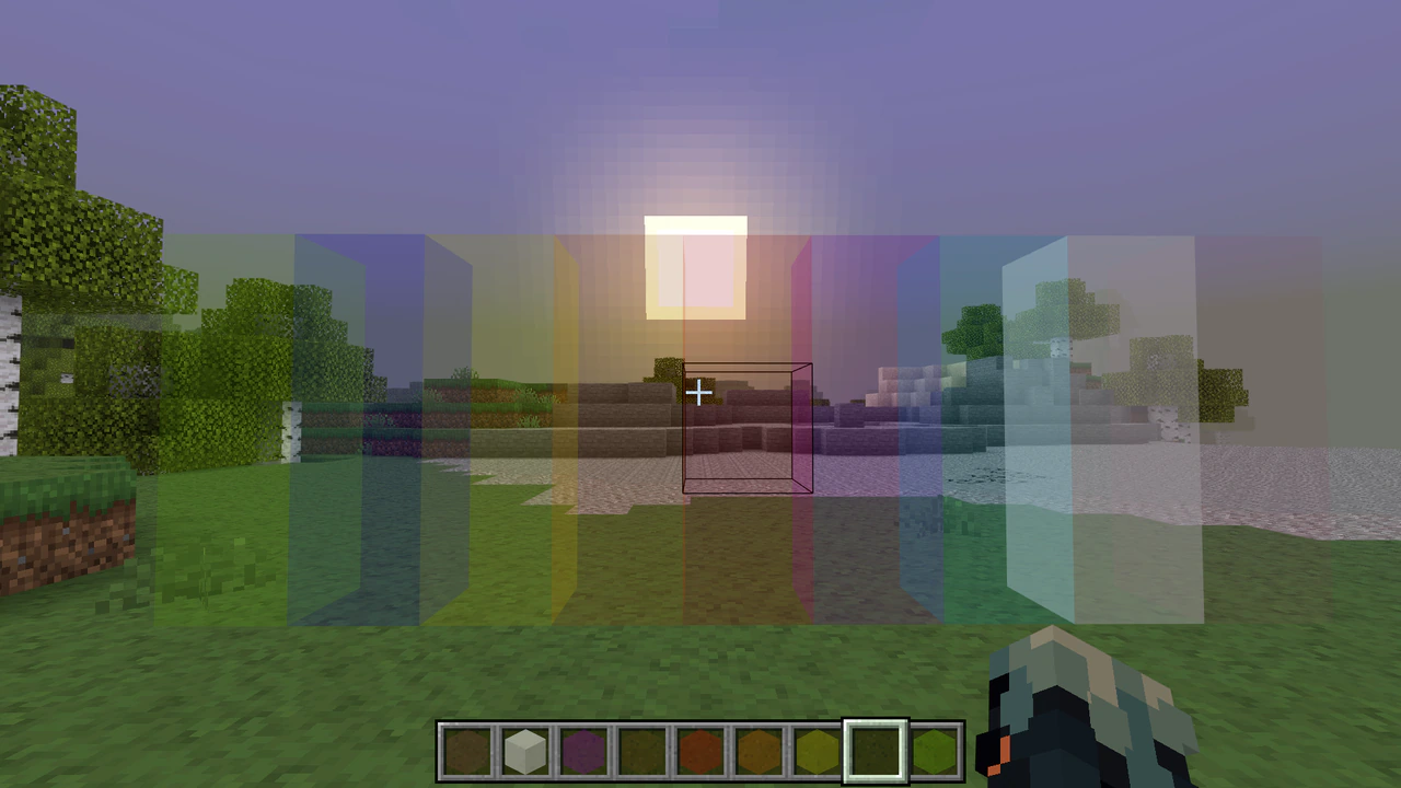 Clarity Borderless Transparent Glass Texture Pack (26.x, 1.21) – MCPE/Bedrock — screenshot 1