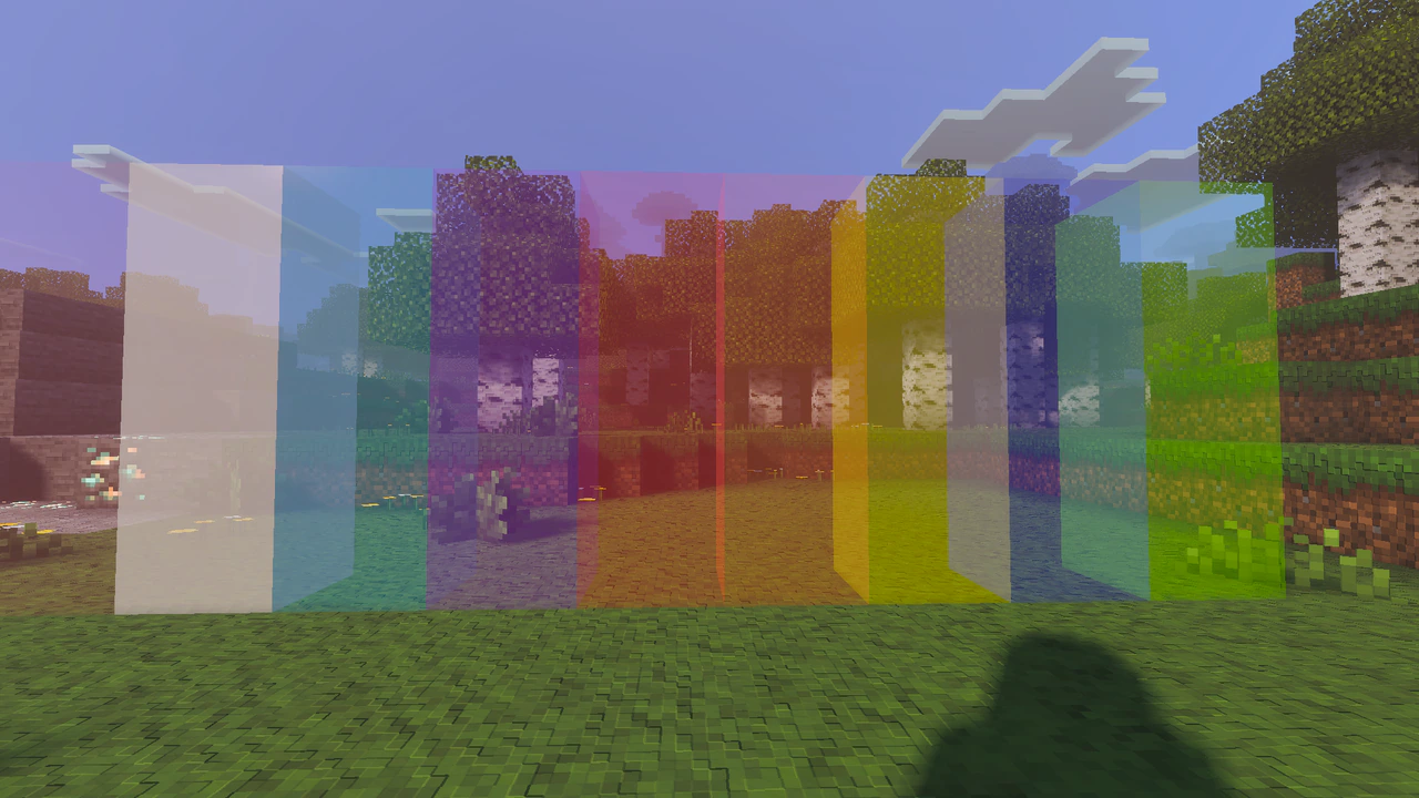 Clarity Borderless Transparent Glass Texture Pack (26.x, 1.21) – MCPE/Bedrock — screenshot 2