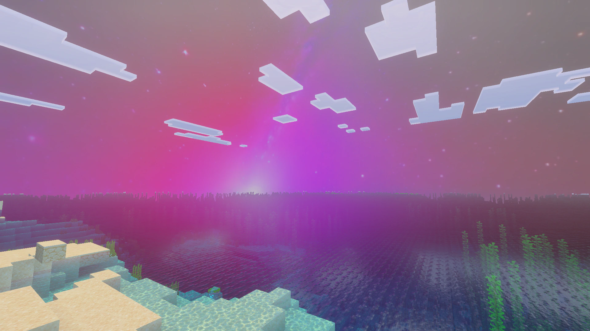 Space with Stars Texture Pack (1.21, 1.20) – MCPE/Bedrock — screenshot 2