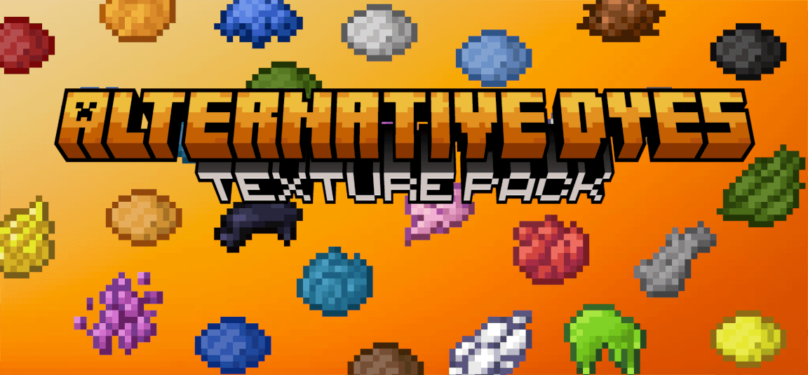 Alternative and Old Dyes Texture Pack (26.x, 1.21) – MCPE/Bedrock
