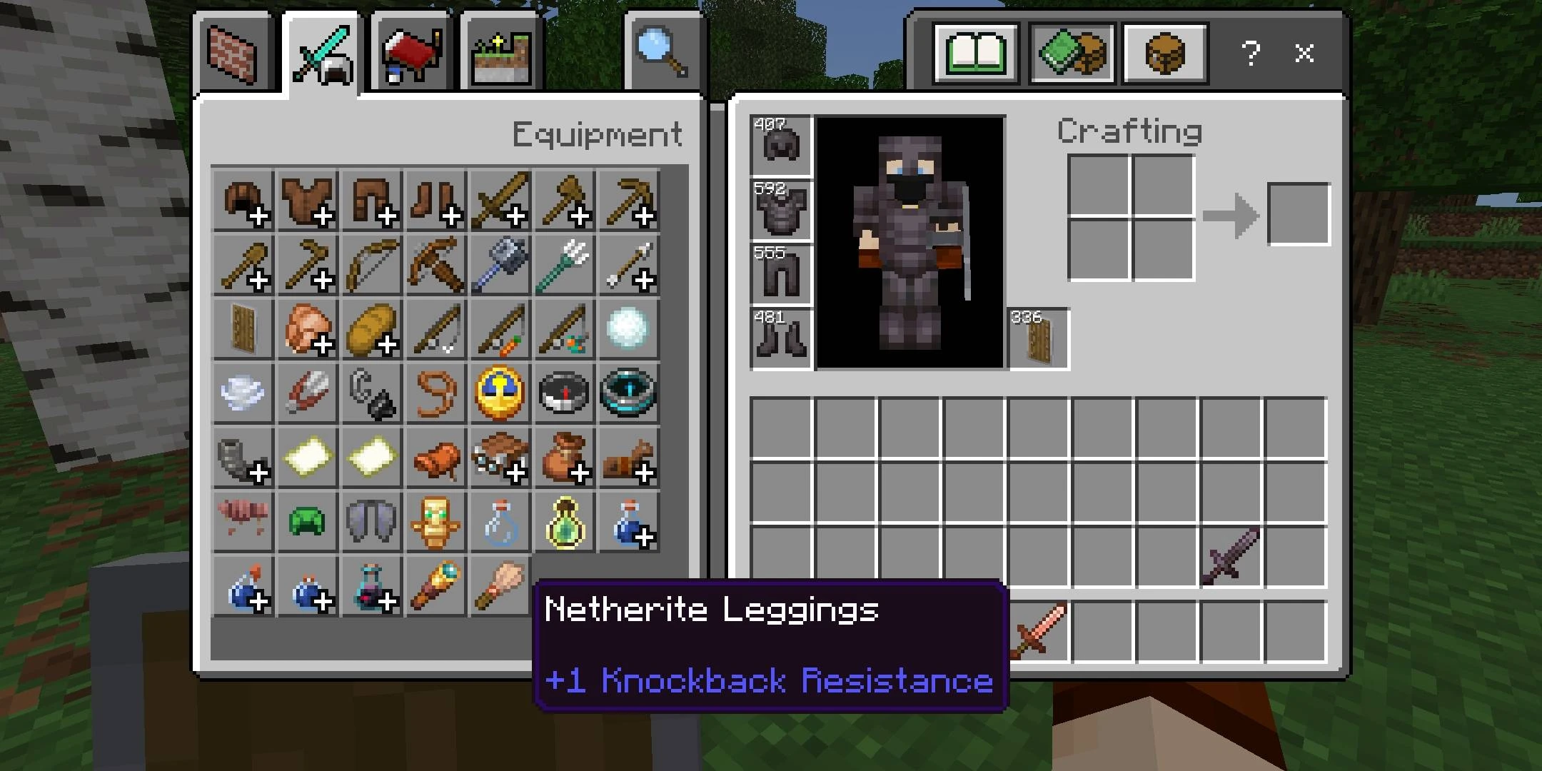 Duriblity Viewer Addon (1.21, 1.20) – MCPE/Bedrock Mod — screenshot 1