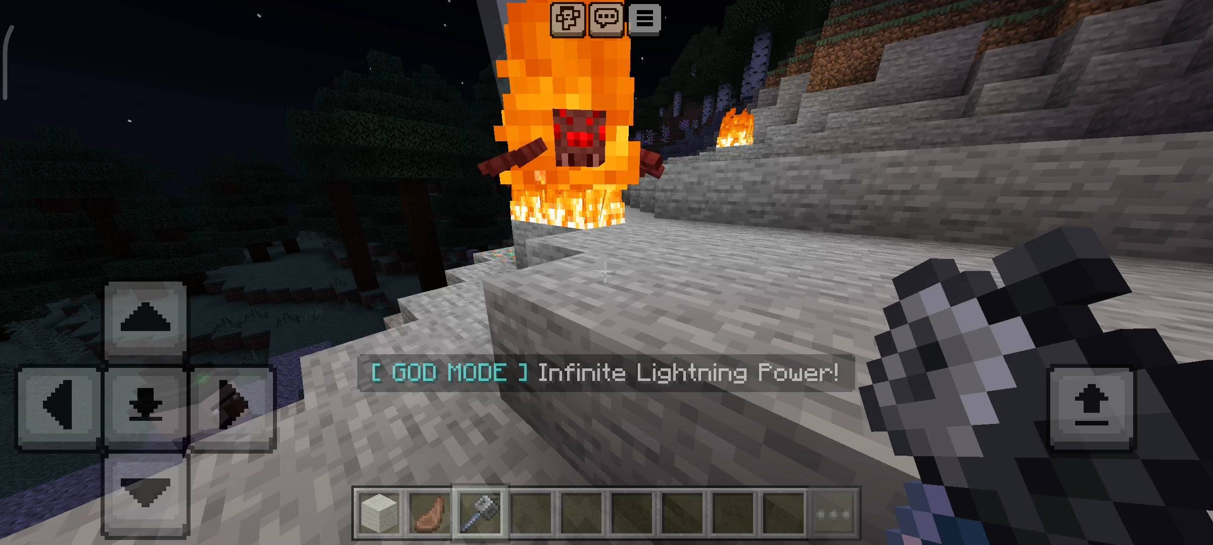 RR Thor's Hammer Lightning Mace Addon (26.x, 1.21) – MCPE/Bedrock Mod — screenshot 3