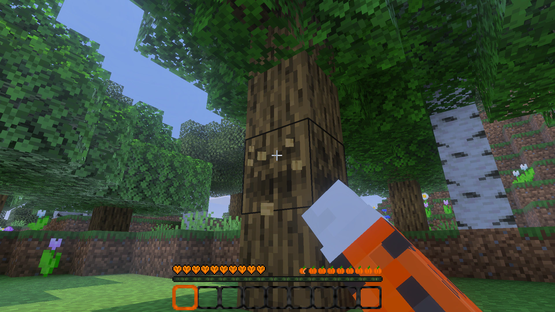 Halloween PvP Texture Pack (1.21, 1.20) – MCPE/Bedrock — screenshot 4