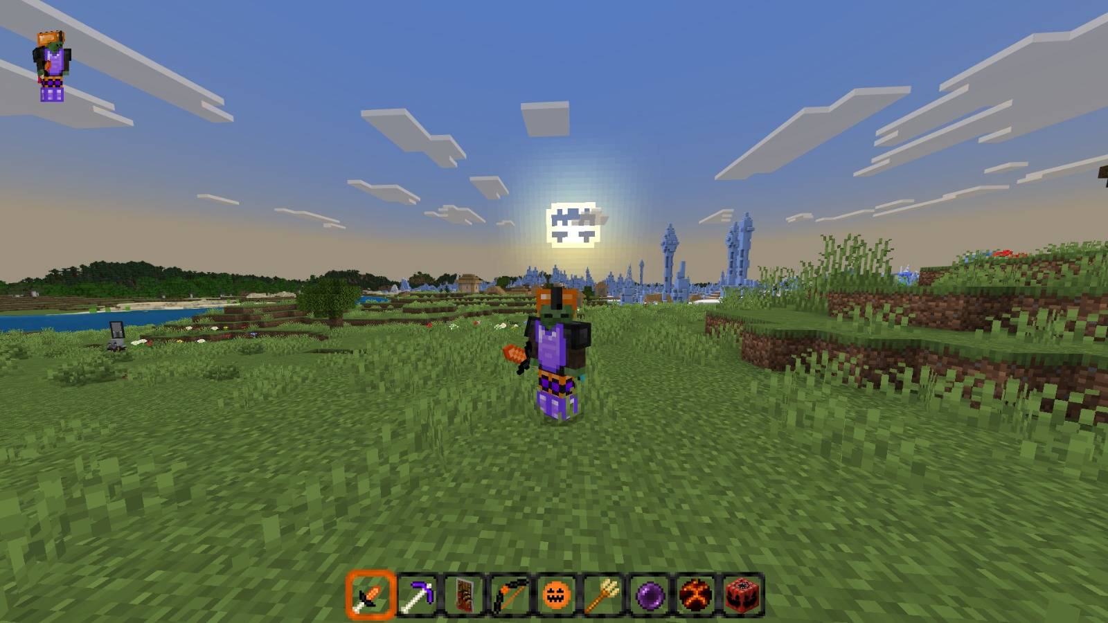 Halloween PvP Texture Pack (1.21, 1.20) – MCPE/Bedrock — screenshot 8