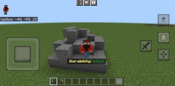 Item Durability Viewer Addon (1.21, 1.20) – MCPE/Bedrock Mod — screenshot 1
