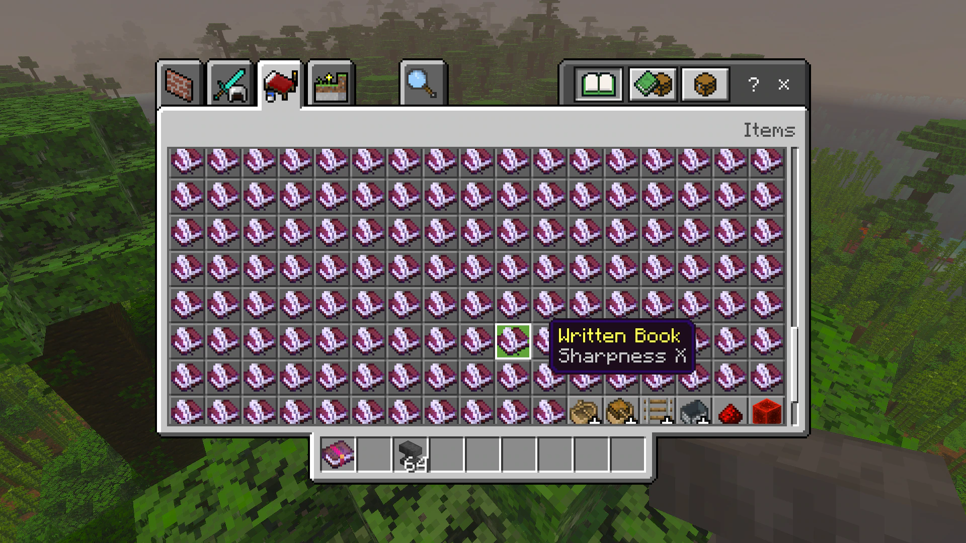 Library Enchants Addon (1.21, 1.20) – MCPE/Bedrock Mod — screenshot 2