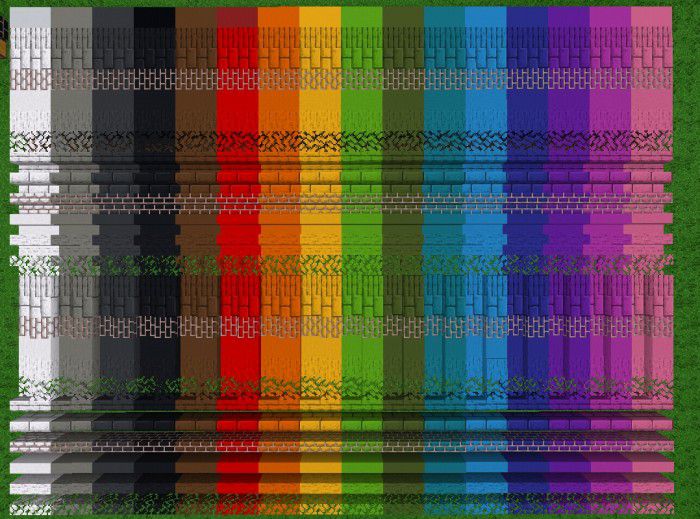 Colorful Blocks Addon (26.x, 1.21) – MCPE/Bedrock Mod — screenshot 1