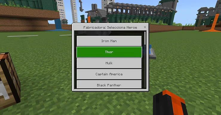 Mr. Nido's Marvel Project Addon (26.x, 1.21) – MCPE/Bedrock Mod — screenshot 2