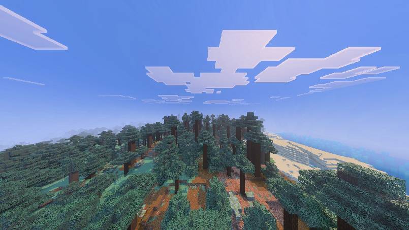 Taller Trees Addon (1.21, 1.20) – MCPE/Bedrock Mod — screenshot 2