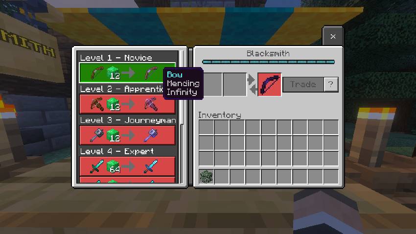 Blacksmith Villager MCD Addon (1.21, 1.20) – MCPE/Bedrock Mod — screenshot 4