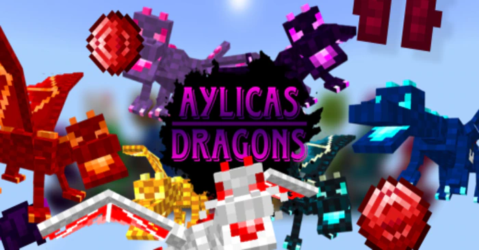 Alylica's Dragons Addon (26.x, 1.21) – MCPE/Bedrock Mod