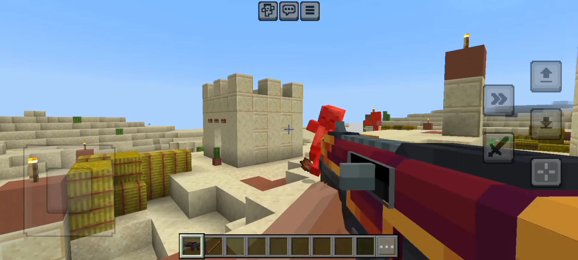 Warhammer40k BoltGun Addon (26.x, 1.21) – MCPE/Bedrock Mod — screenshot 1