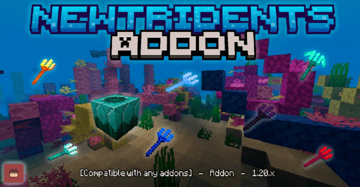New Tridents Addon (1.21, 1.20) – MCPE/Bedrock Mod