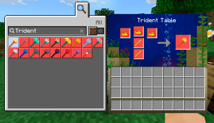New Tridents Addon (1.21, 1.20) – MCPE/Bedrock Mod — screenshot 3