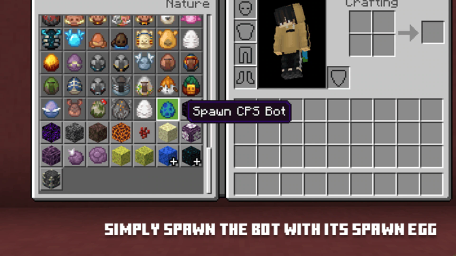 Click Speed Bot Addon (26.x, 1.21) – MCPE/Bedrock Mod — screenshot 2
