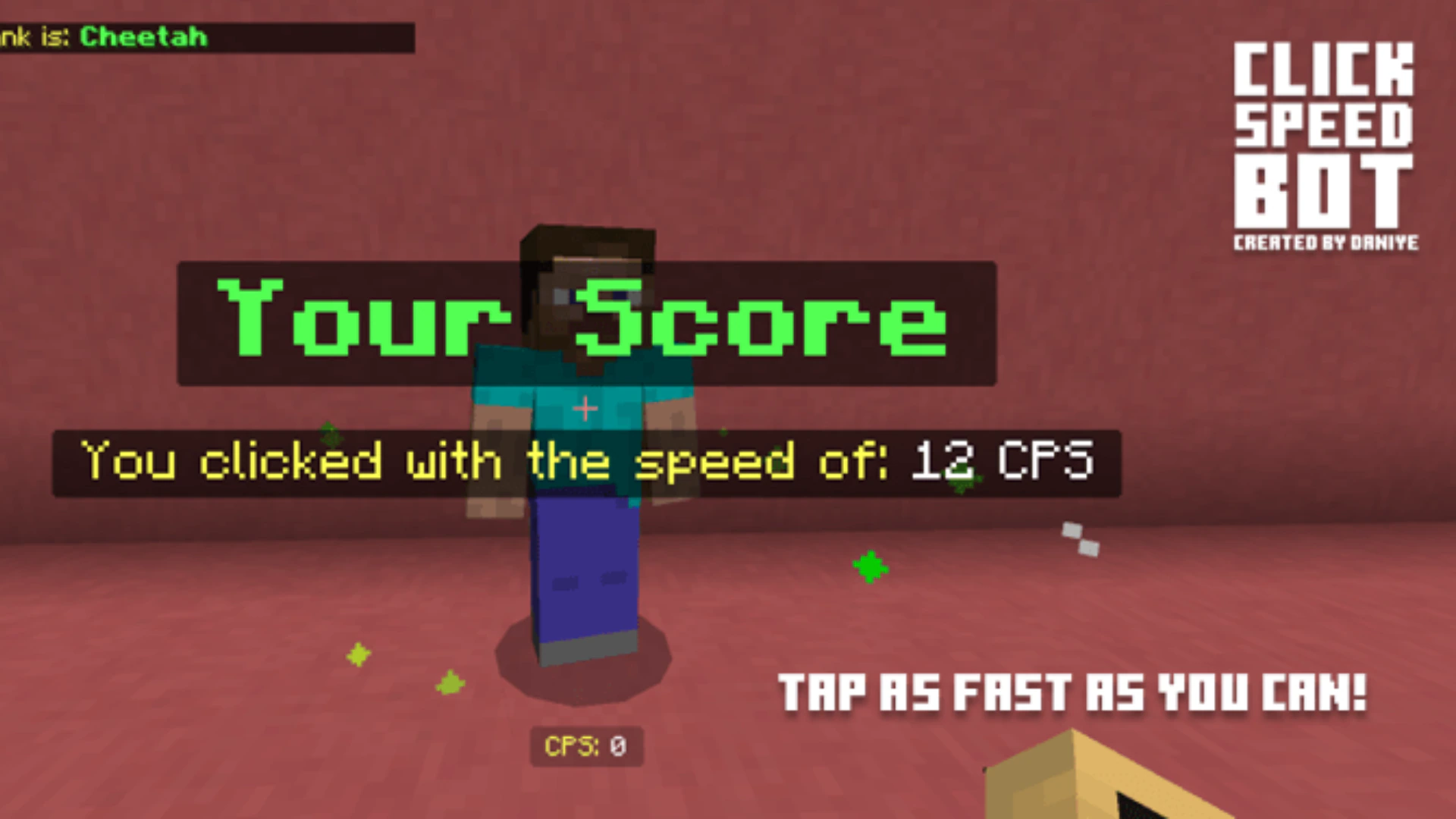 Click Speed Bot Addon (26.x, 1.21) – MCPE/Bedrock Mod — screenshot 3