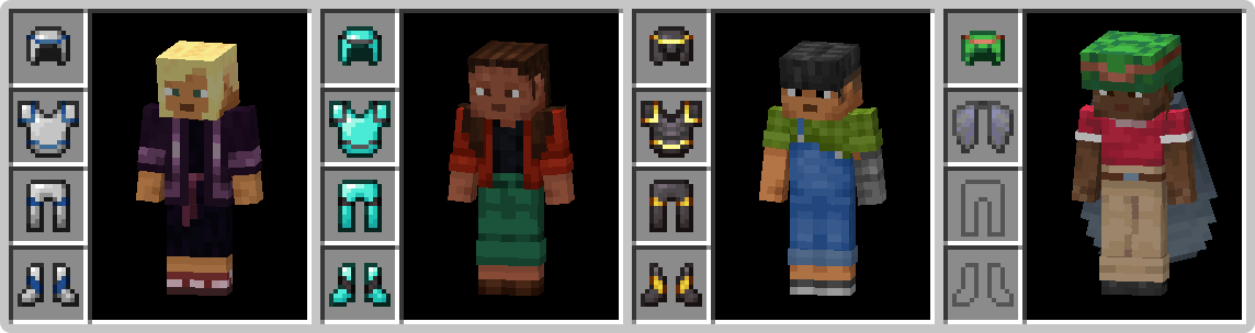 Invisible Armor Model Addon (1.21, 1.20) – MCPE/Bedrock Mod — screenshot 6